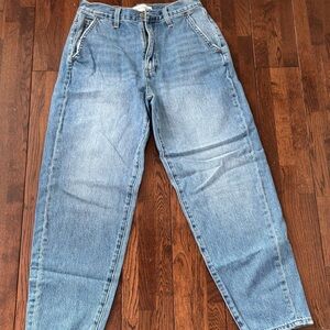 Denim Forum C’est Chic High Rise Straight Jeans